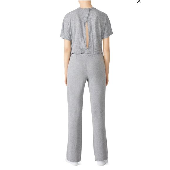 Monrow Maternity Dolman Jumpsuit in Gray Size Large - Picture 4 of 10